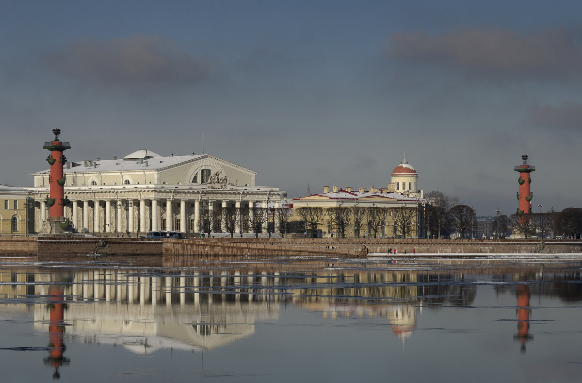 Весна.Ледоход на Неве. - ник. петрович земцов