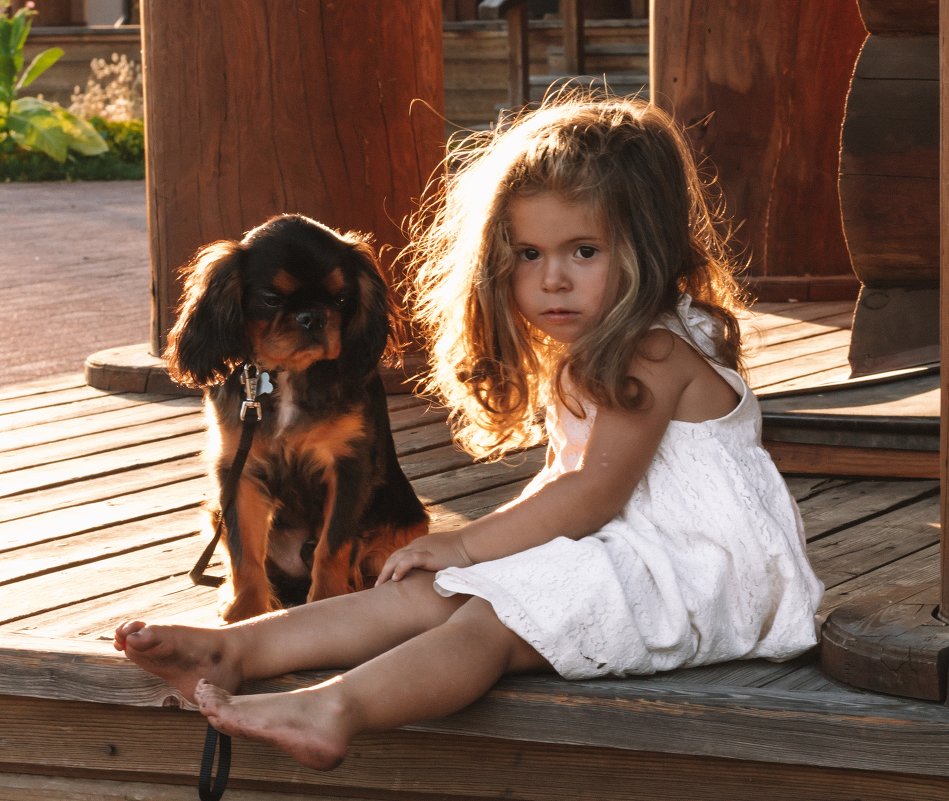 Девочка с собачкой - Жанна Киселева 