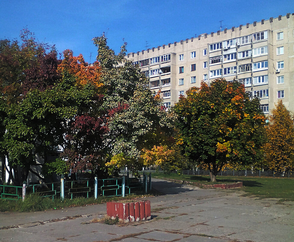 осенний город - александр дмитриев 