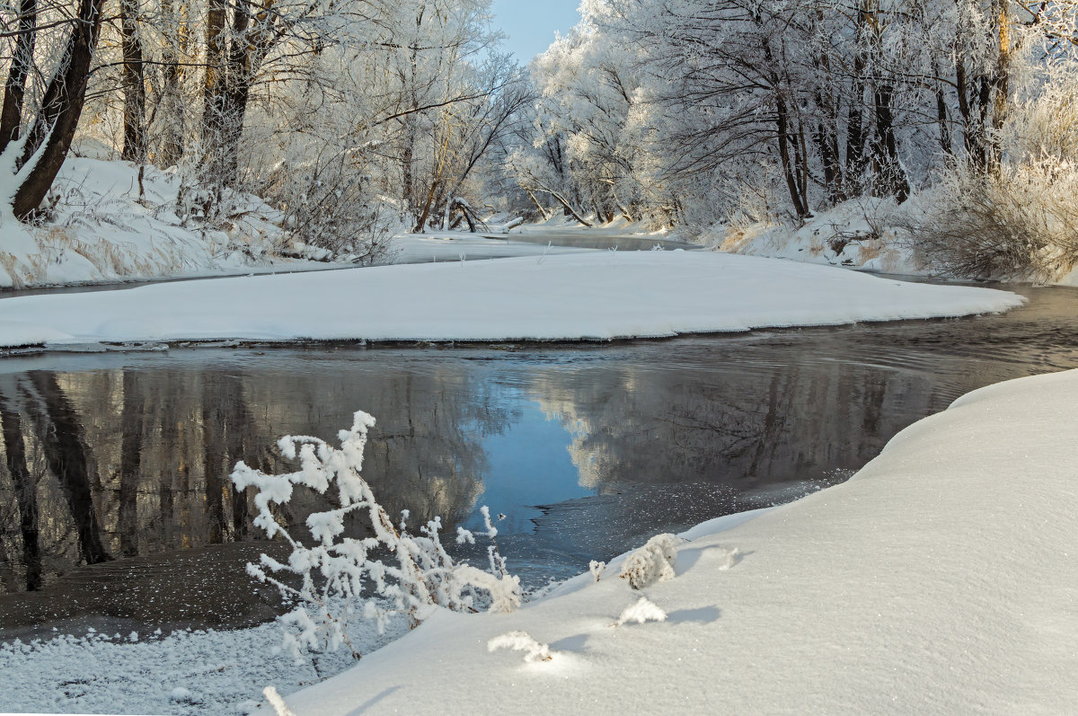Пейзаж зимой - Александр Кислицын