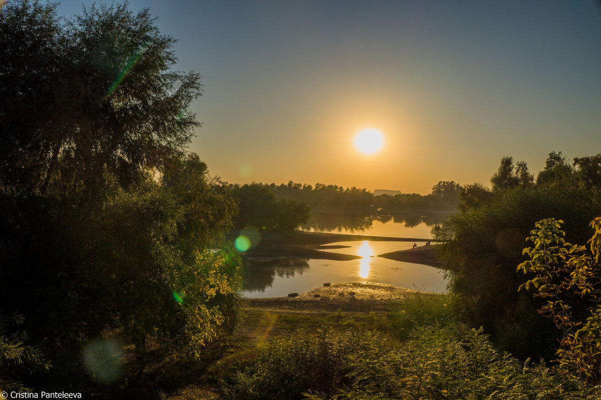Закат на реке Кубань - Кристина Пантелеева