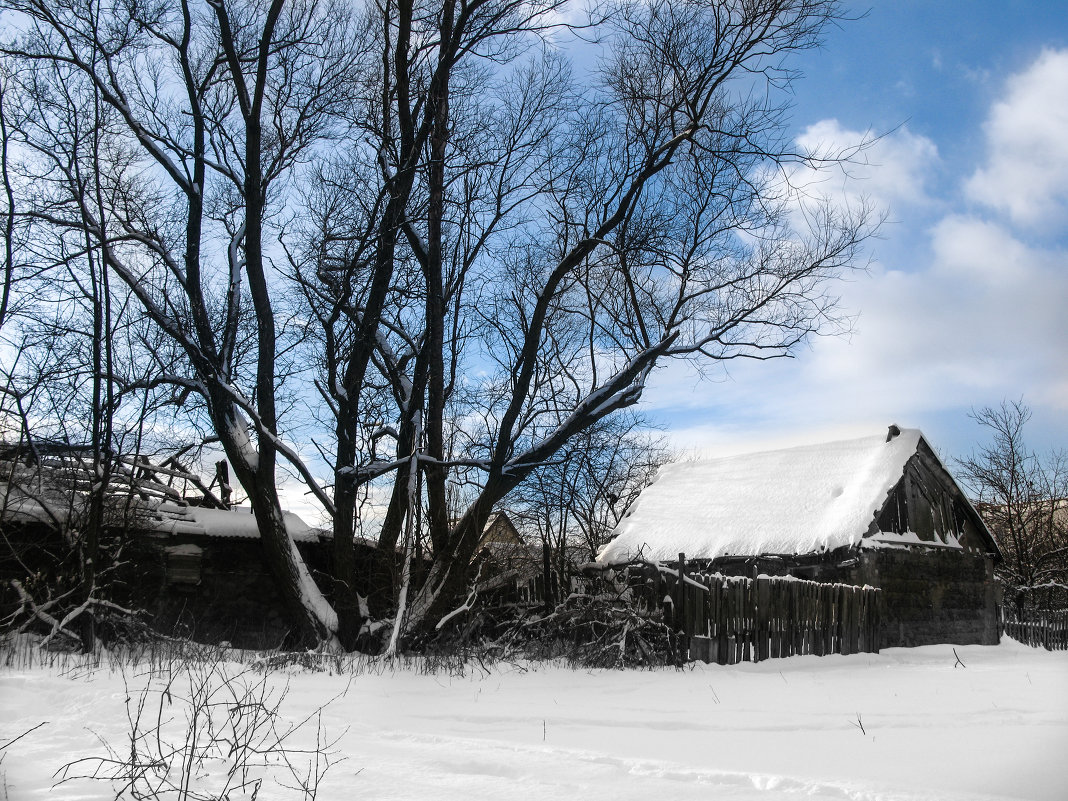 Снежная деревушка - Александра Гоголева