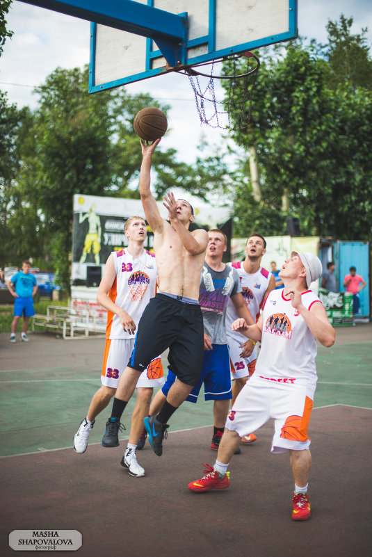 Летний уличный баскетбол - главная радость баскетболистов! - Мария Шаповалова 