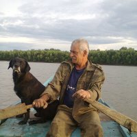 Рыбаки на Иртыше. :: Лидия Цейер