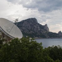 Телескоп на побережье :: Елена Бармакина