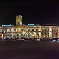 Московский вокзал вечером :: Митя Дмитрий Митя
