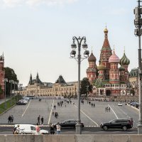 Вид на Красную Площадь с Москва-реки :: Ольга Дядченко