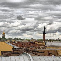 Крыши Санкт Петербурга... :: Валерий Баранчиков