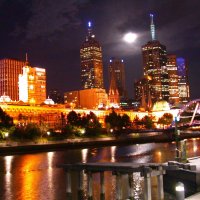 Ночной Мельбурн, Австралия :: ГЕНРИХ 
