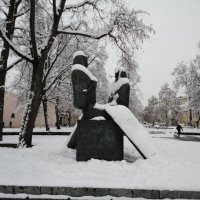 Сон в зимнем парке :: zoia borisenkova