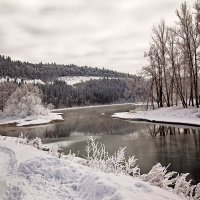 Река Уфа зимой :: Татьяна Губина
