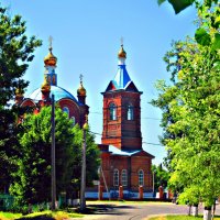 Церковь в городе"Константиновск" :: Татьяна Королёва