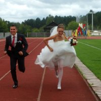Спортивная свадьба :: Владимир Максимов