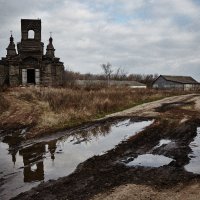 Поздняя осень в курской глубинке :: Сергей Батищев