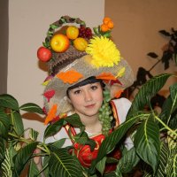 Шляпка "Ароматное лукошко" :: Ирина Хусточкина