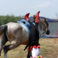 Опасный трюк на острие движения :: Gleipneir Дария