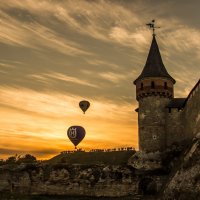 Средневековый замок в Каменце :: Annet Onachenko