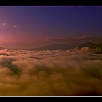 Утро над облаками :: Александр Ч