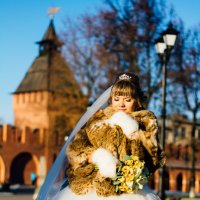 Невеста в лучах солнца :: Anna Kononets