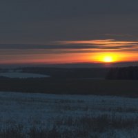 Зимний закат :: Константин Сафронов