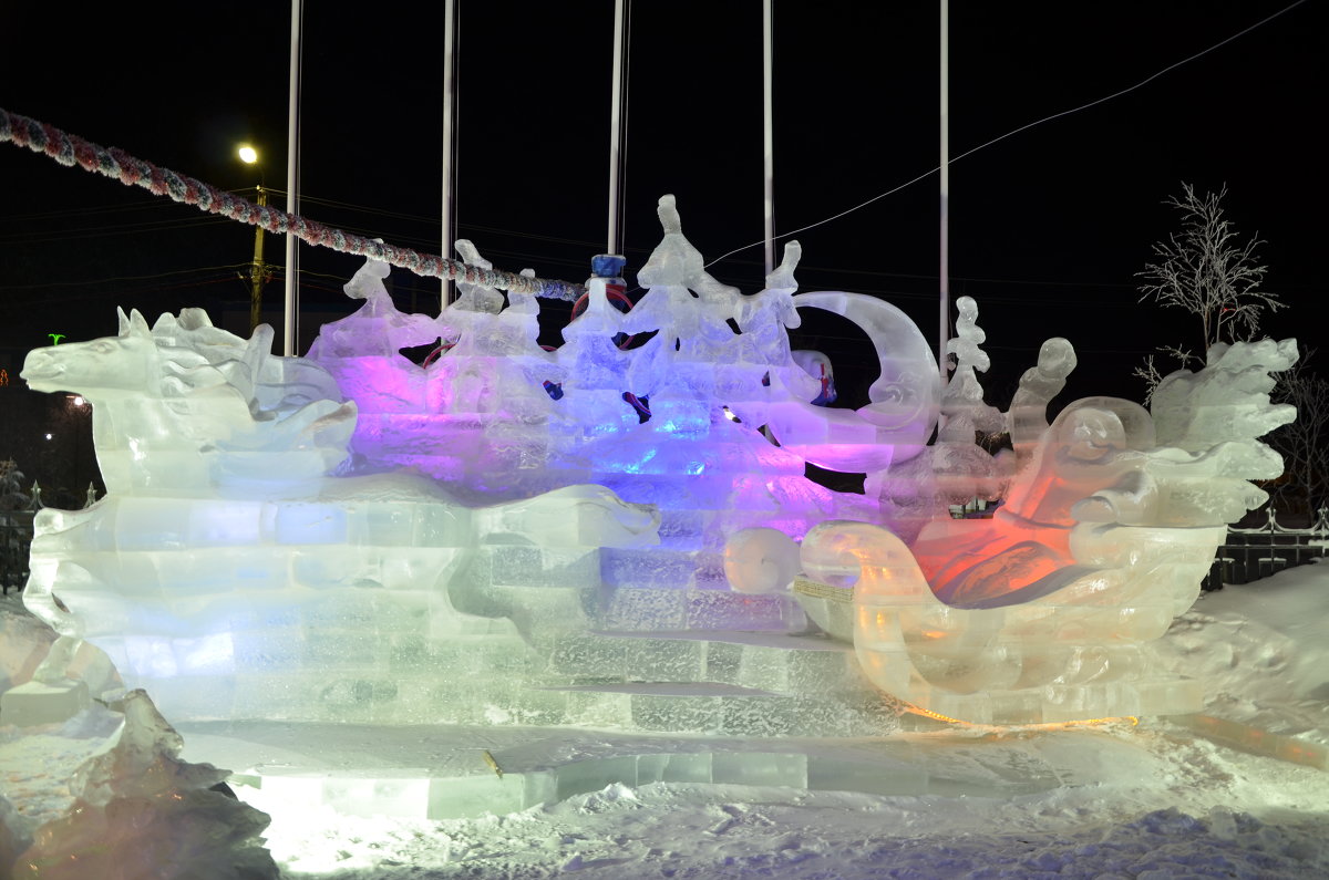 Ледяные скульптуры - Владимир Сороколит