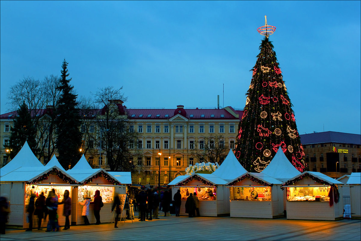 Рождественская ярмарка на Кафедральной площади - Виктор (victor-afinsky)