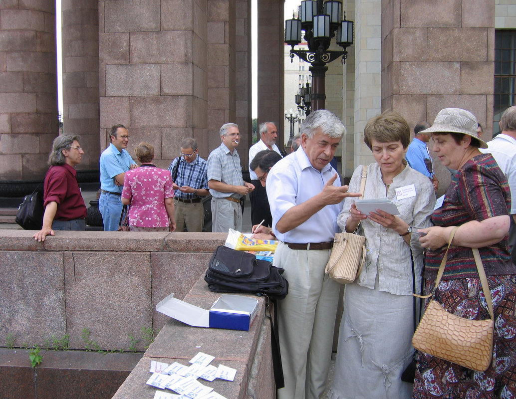 2006 год. Встреча выпускников мех-мата МГУ. 35 лет спустя - Владимир Шибинский