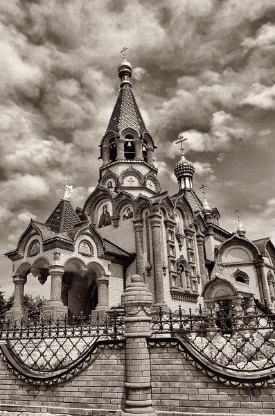 Православный храм великомученицы Екатерины д.Сростки Алтай - Лора из Сибири