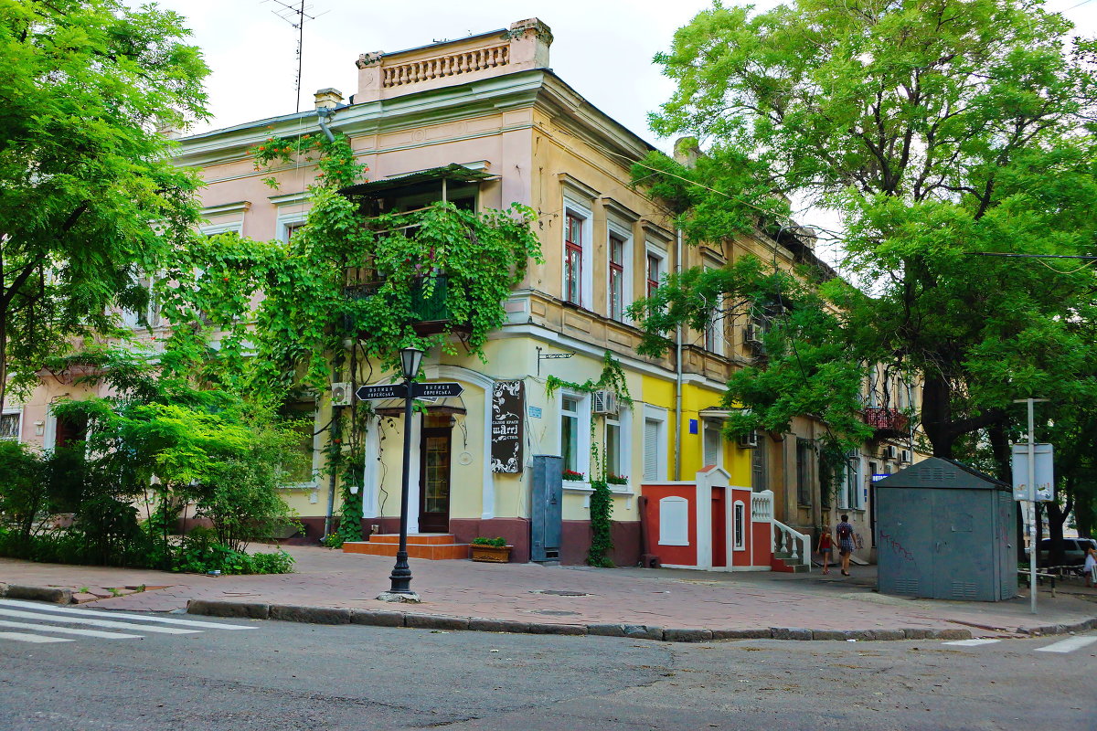 дом на еврейской улице,одесса - Александр Шурпаков