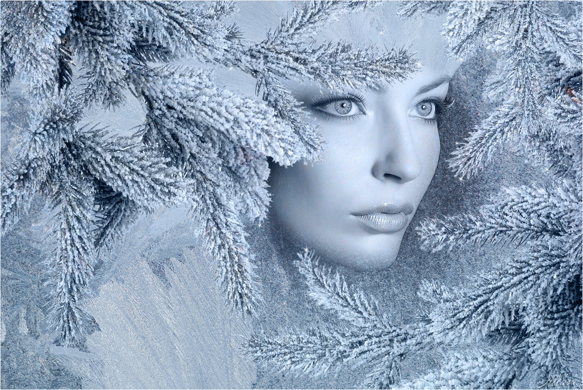 Образ Зимы или Снежной королевы - Алла Allasa