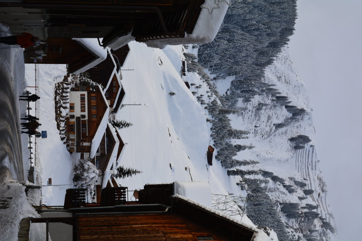 Village dans les Alpes - @ndrei Дмитриевич