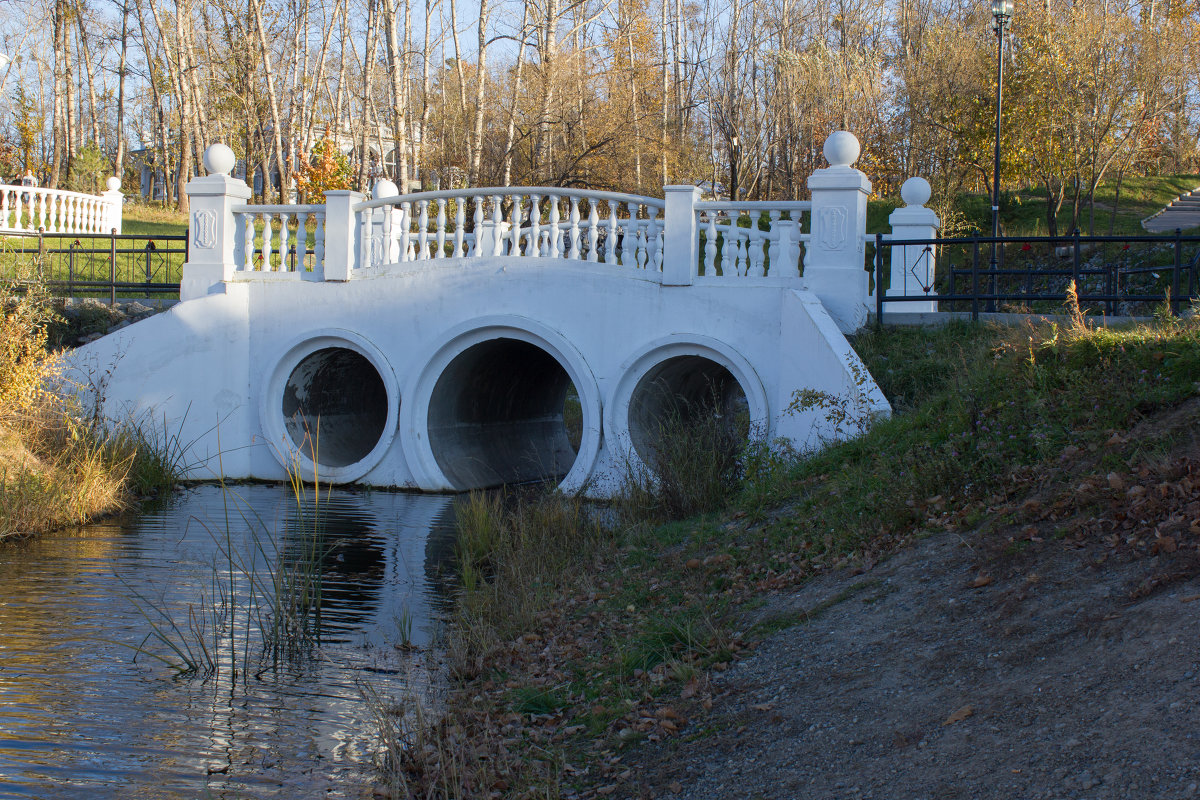 мост в парке, в Северном - Екатерина Калашникова