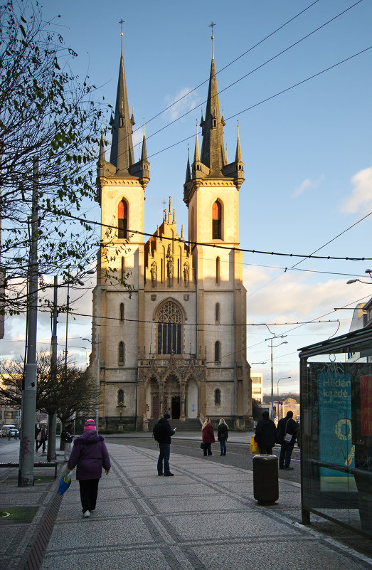 Костел святого Антонина. Прага, 10 января 2014 - Valeria Ashhab