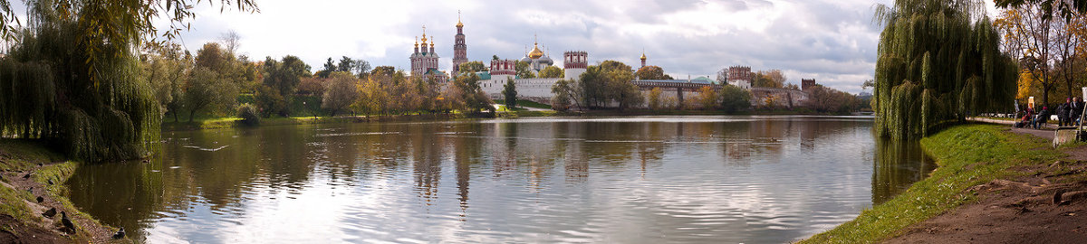 Новодевичий монастырь, панорама - Андрей Куликов