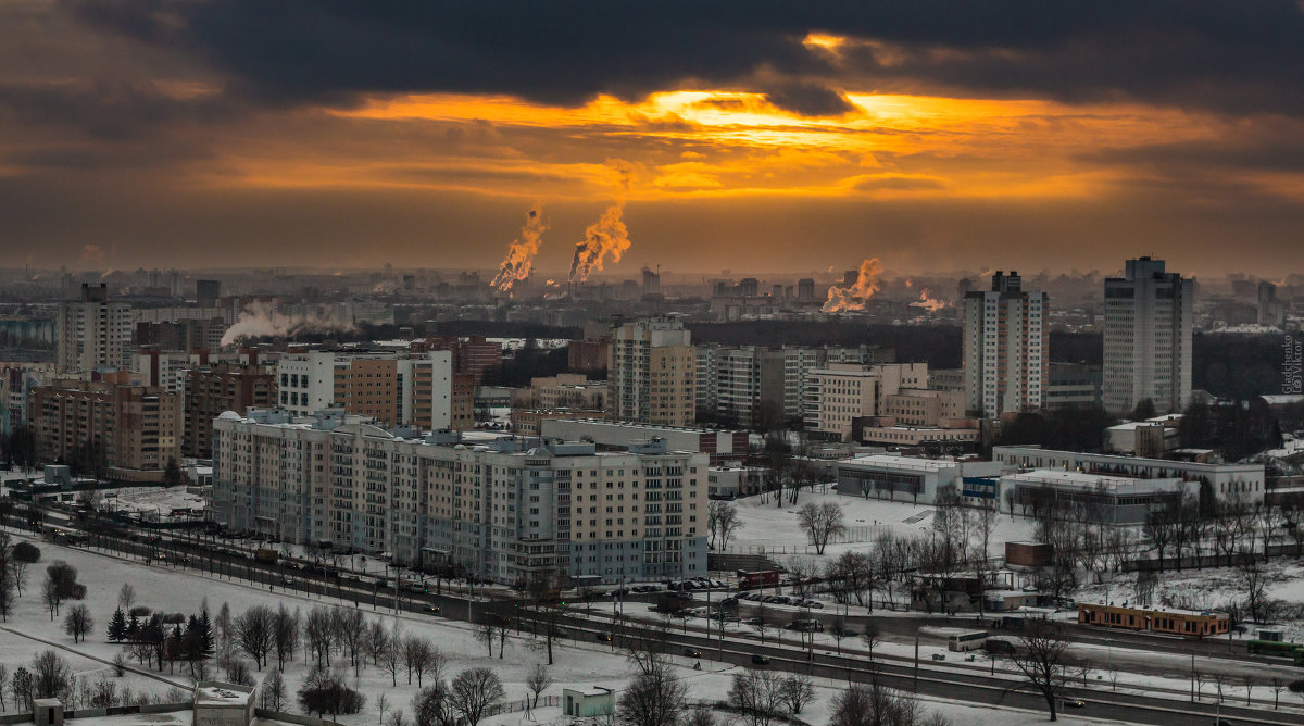 Закат в Минске - Виктор 