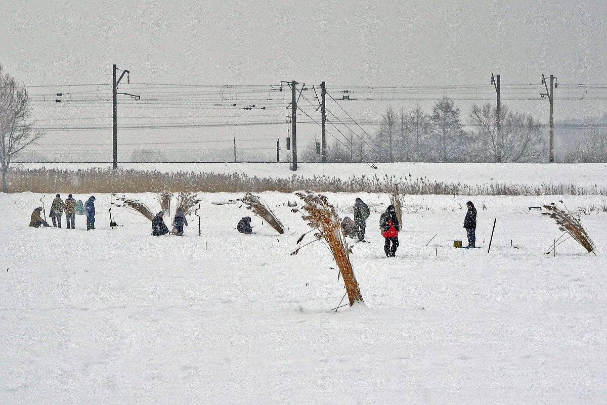 Рыбалка в снегопад - Владимир ЯЩУК
