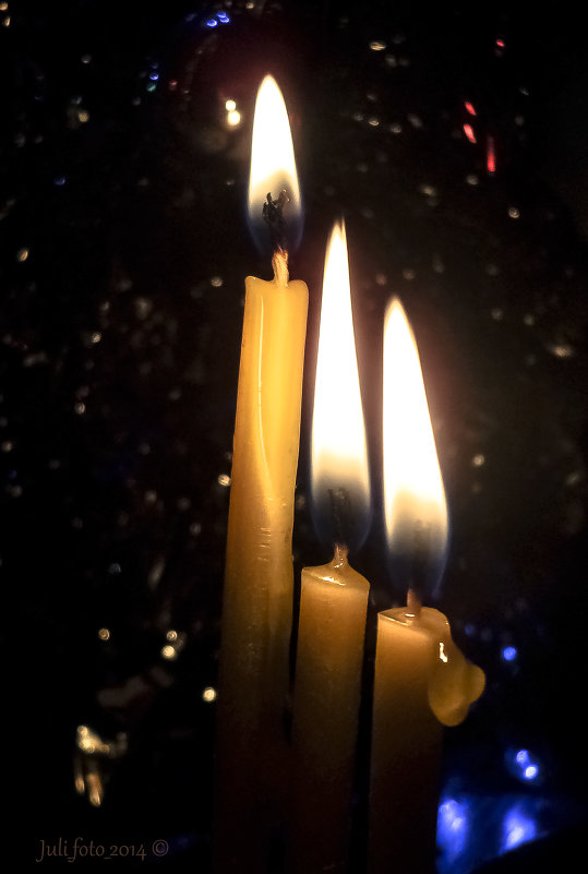 три свечи... - Юлия ♥♥♥