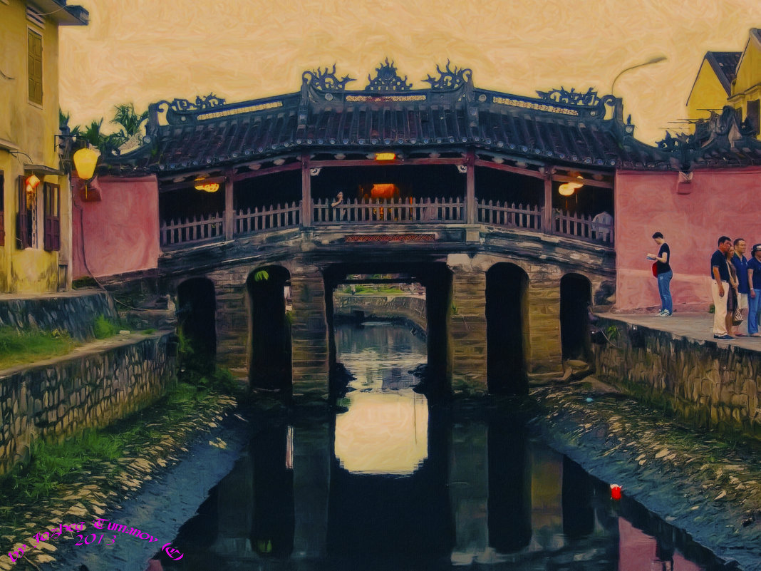 Мост Кау Нхат Бан — древнее украшение Хойана.Вьетнам - Jozhеg Tumanov ( Serg F) Serg F