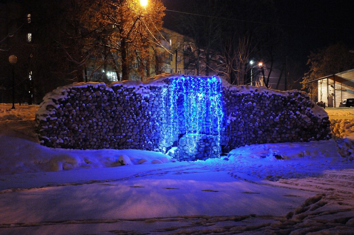 зимний водопад - Андрей Куприянов