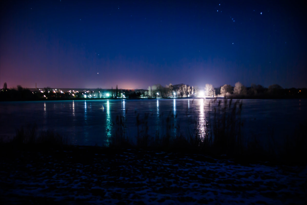 ночное озеро - Alina Grib