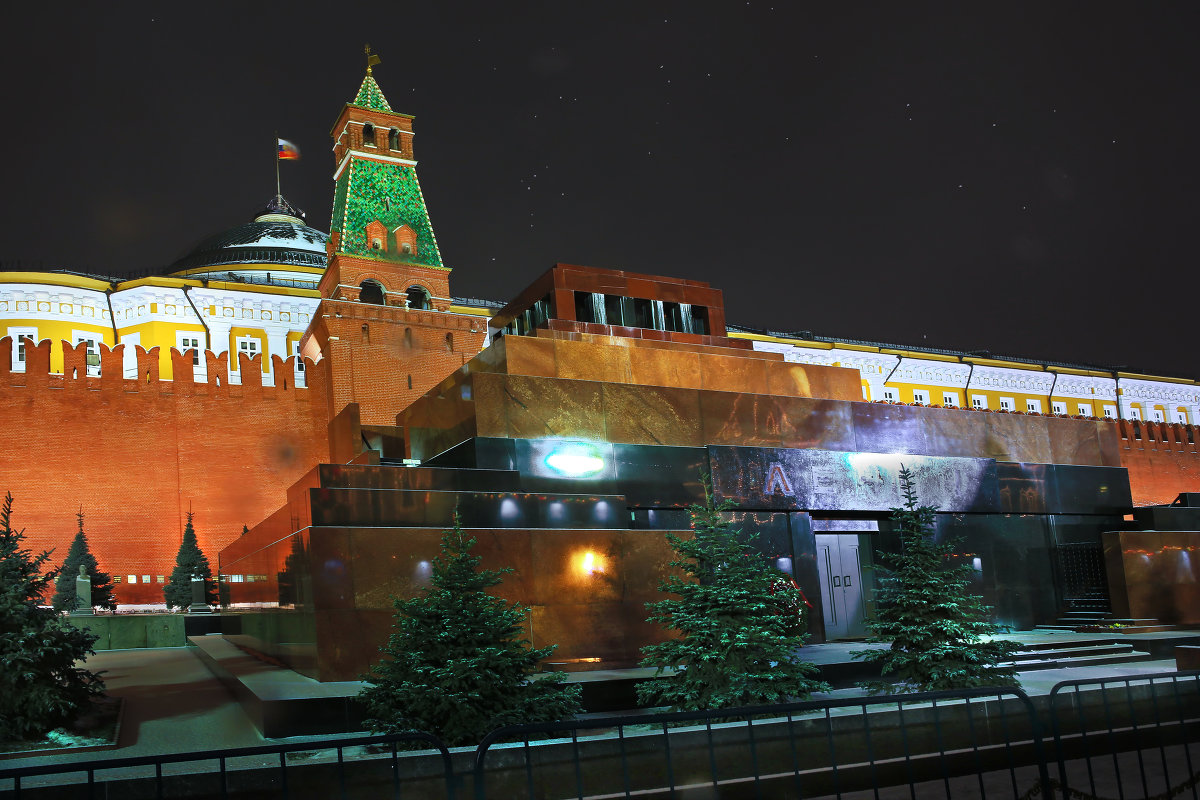 моя Столица ночная Москва(мавзолей) - юрий макаров