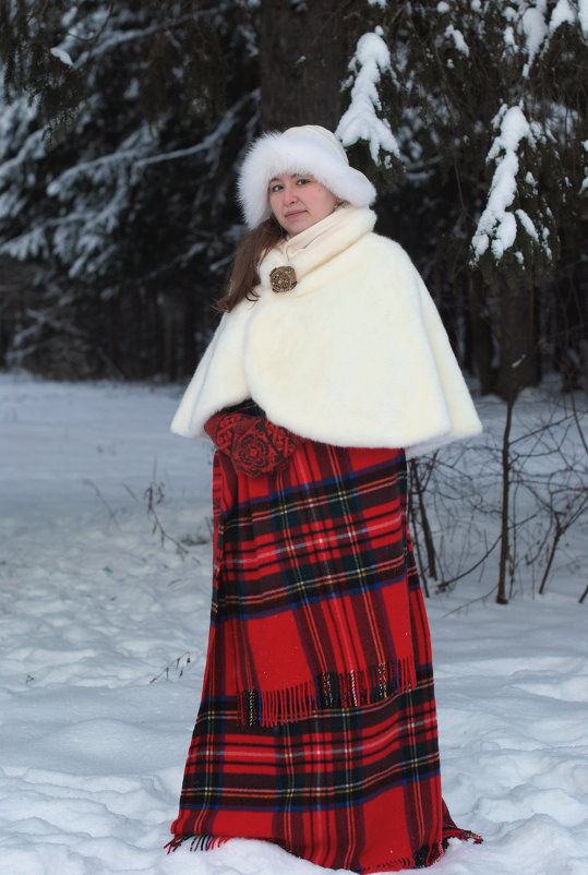 Lady in tartan - Ксения Угарова