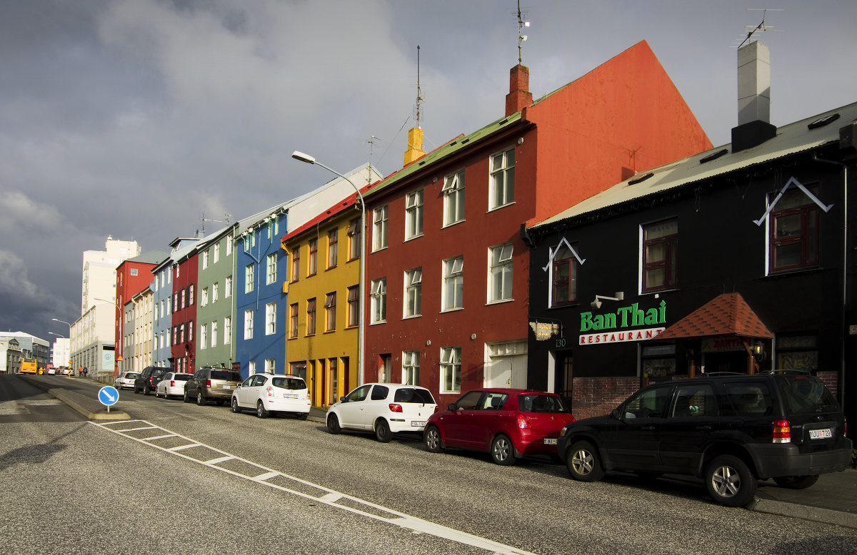Центральная улица Рейкьявика (Исландия) - Олег Неугодников