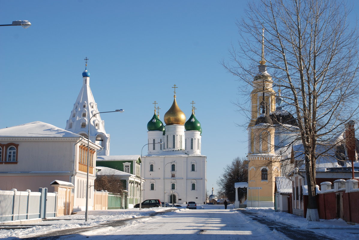 Успенский собор Соборная площадь Коломна