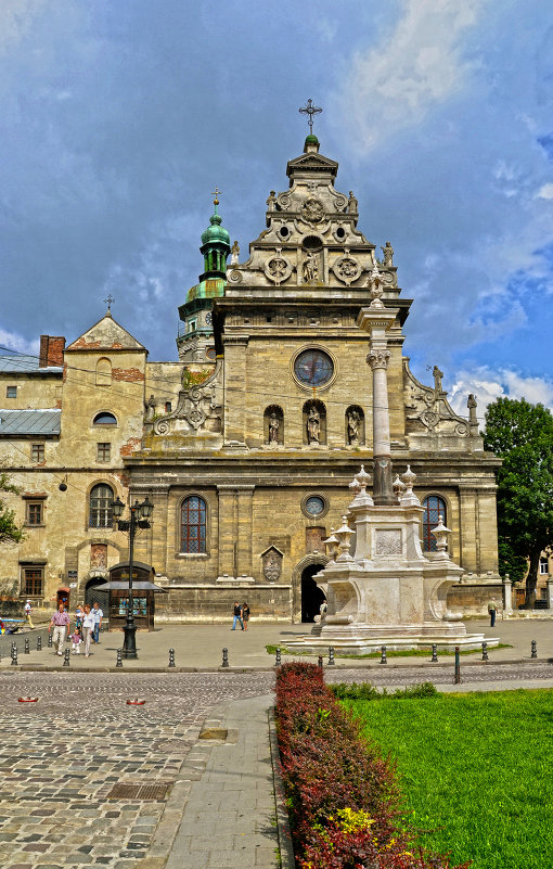 Церковь Св. Андрея (бывший Бернардинский костёл).Львов - Андрей Зелёный