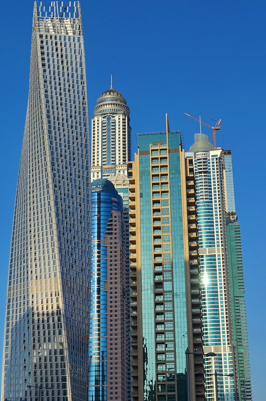 Небоскрёбы Дубая, Dubai Marina, UAE - Руслан Безхлебняк
