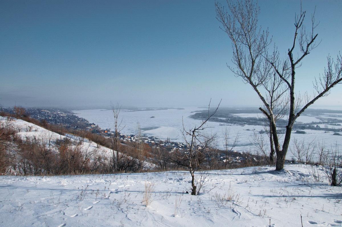 зима на Волге - Андрей ЕВСЕЕВ