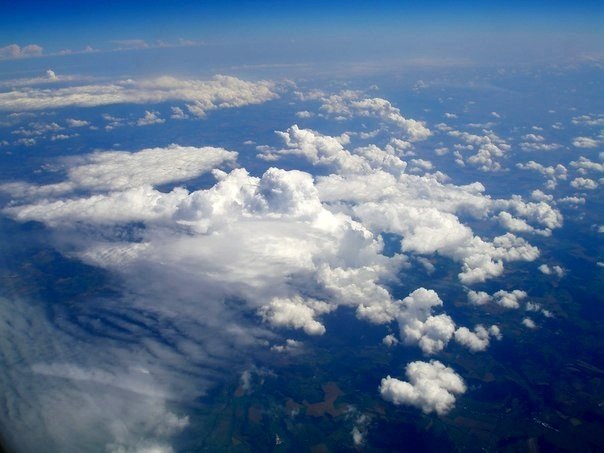 Вид из самолета - Оля Ковалева