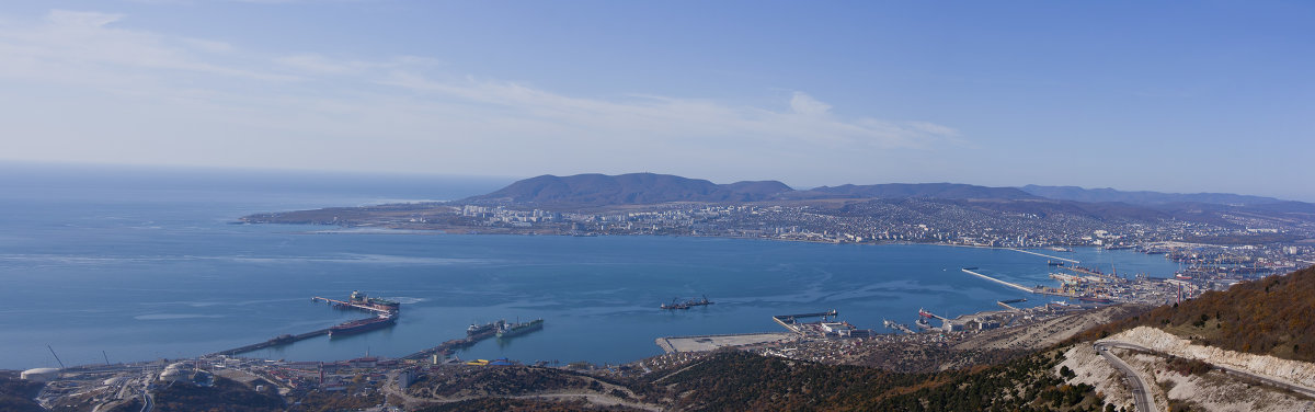 Панорама города Новороссийска - Владимир Голушко