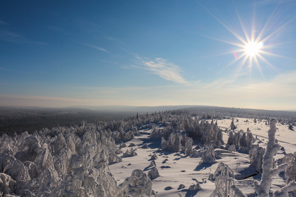 зимний пейзаж - Андрей Ziikes